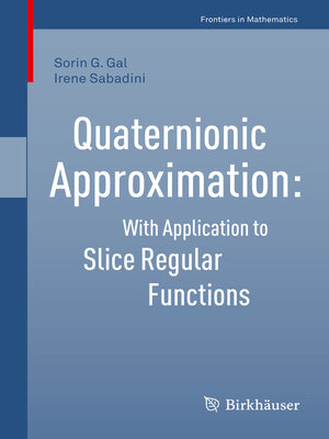 cover image of Quaternionic Approximation